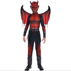 Red Devil Costume for Kids